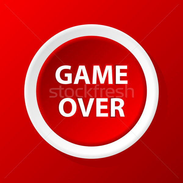 Game over icon Stock photo © ylivdesign