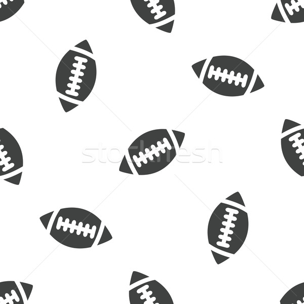 Rugby ball pattern Stock photo © ylivdesign