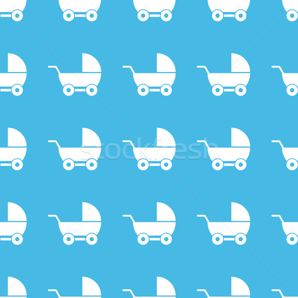 Pram straight pattern Stock photo © ylivdesign