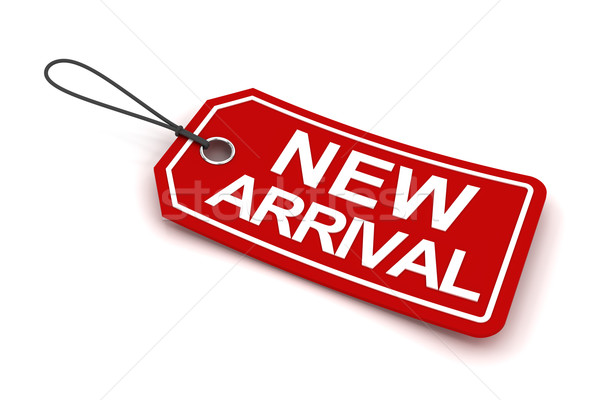 New arrival tag, 3d render Stock photo © ymgerman