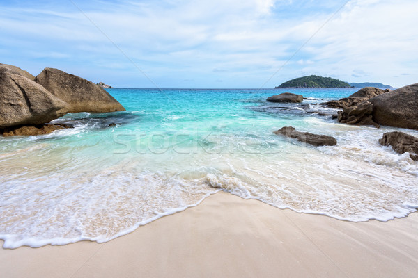 Summer beach in Thailand Stock photo © Yongkiet