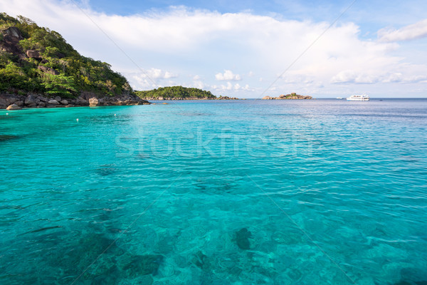 Honeymoon Bay in Mu Koh Similan, Thailand Stock photo © Yongkiet