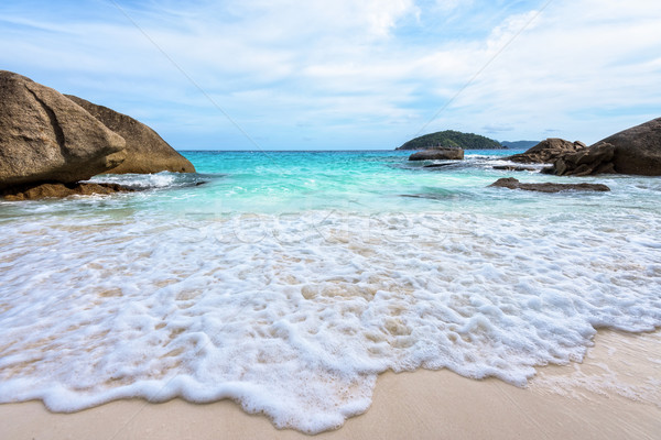 Summer beach in Thailand Stock photo © Yongkiet