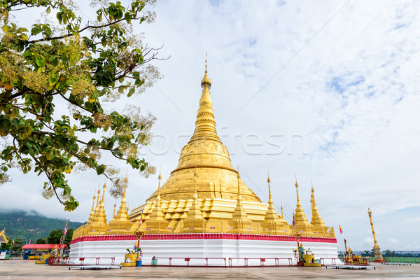 Tachileik Shwedagon Pagoda Stock photo © Yongkiet