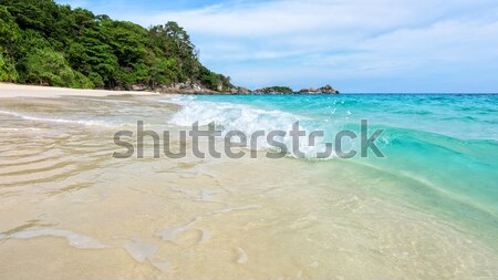Stock foto: Strand · Sommer · Thailand · schönen · Natur · blau