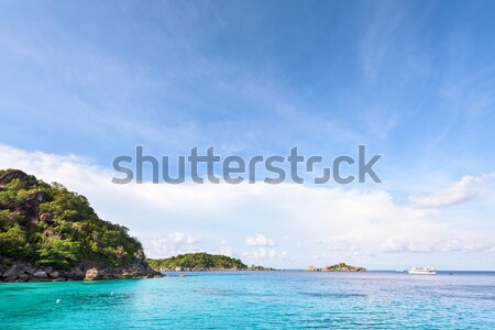 Honeymoon Bay in Mu Koh Similan, Thailand Stock photo © Yongkiet