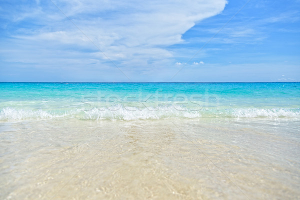 Sea and Beach background Stock photo © Yongkiet