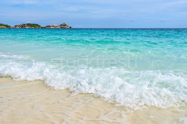 Stockfoto: Strand · zomer · Thailand · mooie · natuur · Blauw
