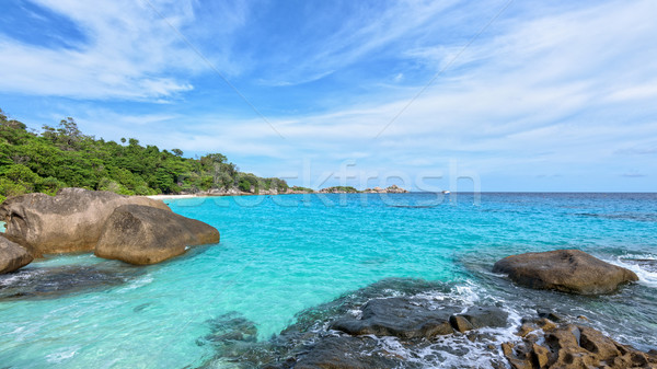 Summer sea in Thailand Stock photo © Yongkiet