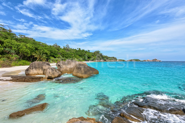 Summer sea in Thailand Stock photo © Yongkiet