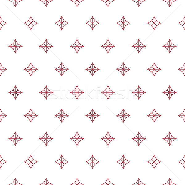 Abstract geometry rhombuses seamless vector pattern. Stock photo © yopixart