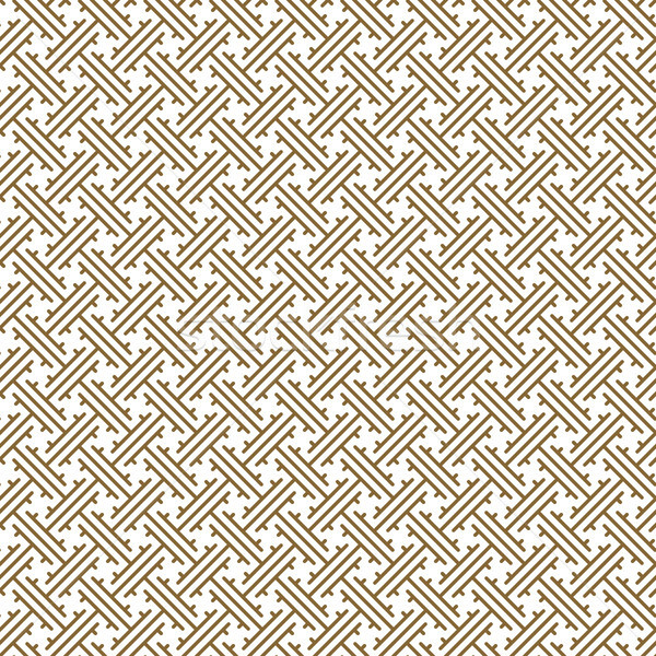 Oriental geometric traditional seamless vector pattern. Stock photo © yopixart