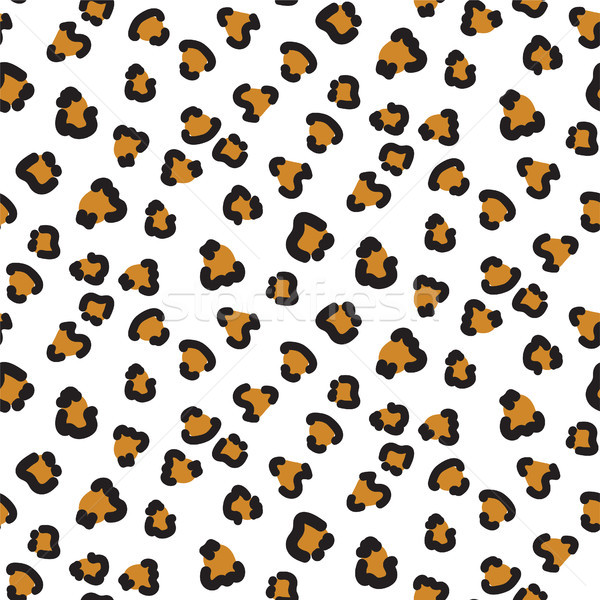 Cheetah seamless vector pattern. Stock photo © yopixart