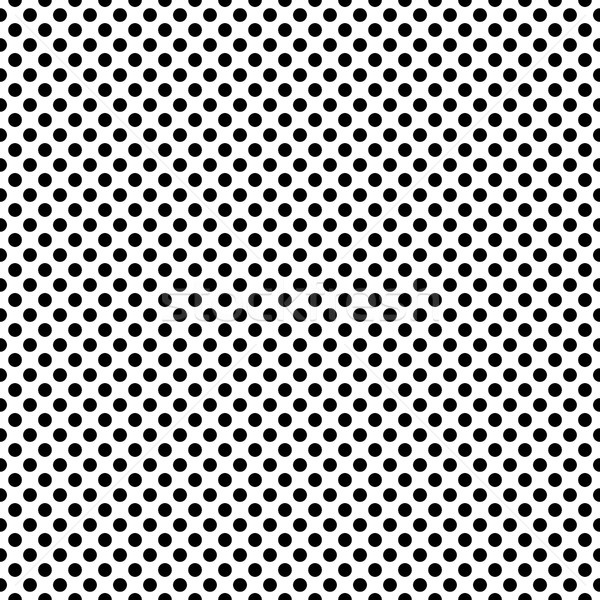 Dotted dense monochrome vector seamless pattern. Stock photo © yopixart