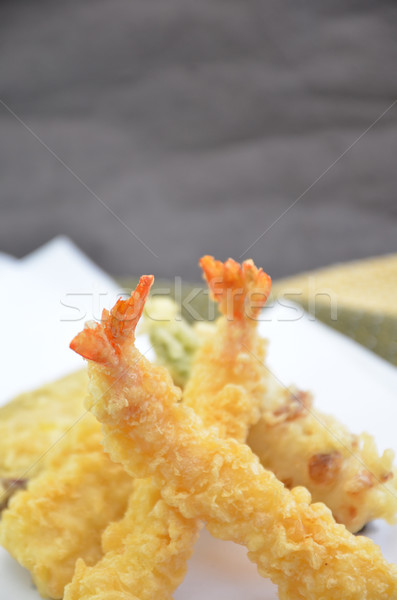 Quadro japonês tradicional pratos comida asiático Foto stock © YUGOKYOGO