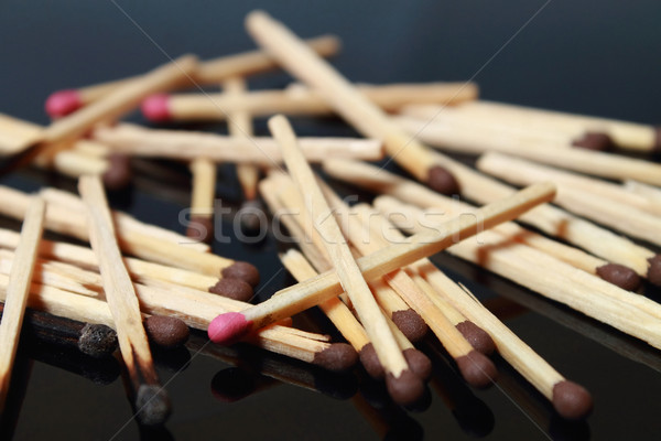 Matches macro Stock photo © yul30