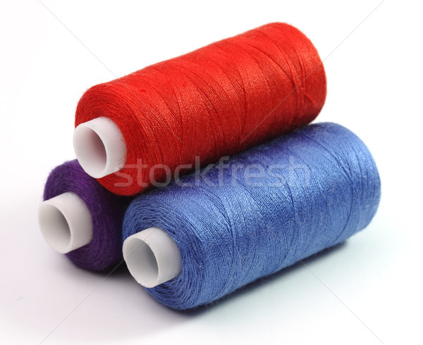 Stock photo: Three coils of threads
