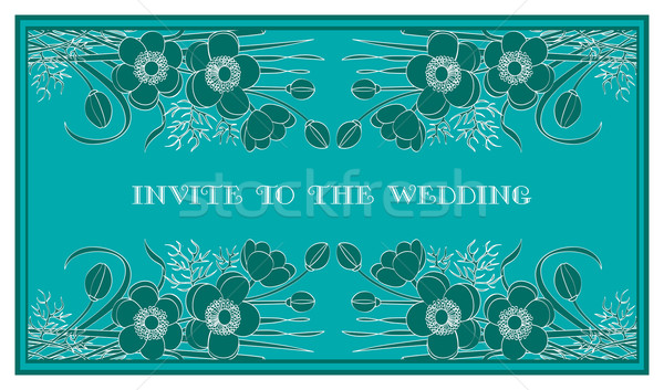 Stock photo: invite to the wedding