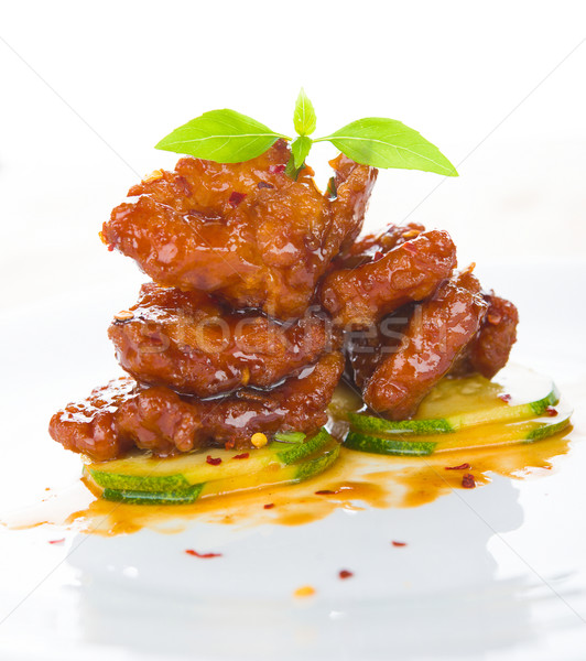chinese spare ribs food Stock photo © yuliang11