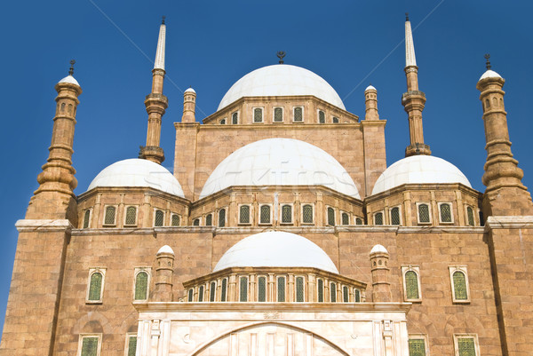 Mesquita Cairo azul África história religião Foto stock © yuliang11