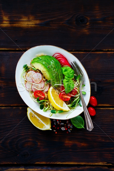 Quinoa salad Stock photo © YuliyaGontar