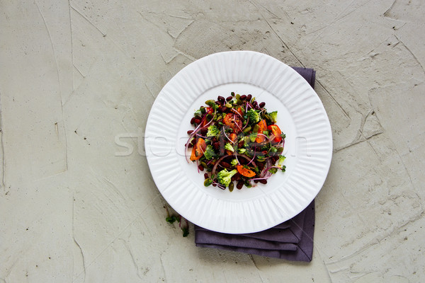 Vegan energy salad Stock photo © YuliyaGontar