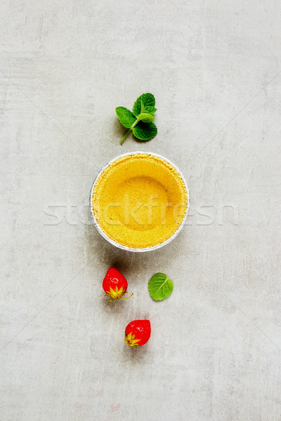 Making strawberry tarts Stock photo © YuliyaGontar