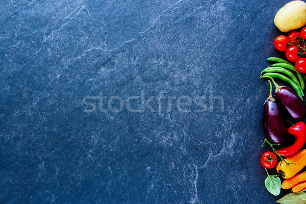 Fresh unprocessed vegetables Stock photo © YuliyaGontar