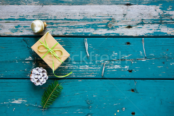 Christmas gift or present Stock photo © YuliyaGontar