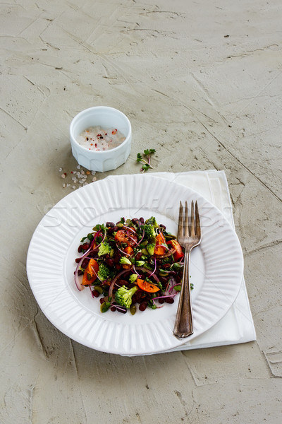 Vegan energy salad Stock photo © YuliyaGontar