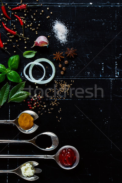 spices and herbs Stock photo © YuliyaGontar