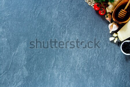 Stock photo: Chia seed pudding