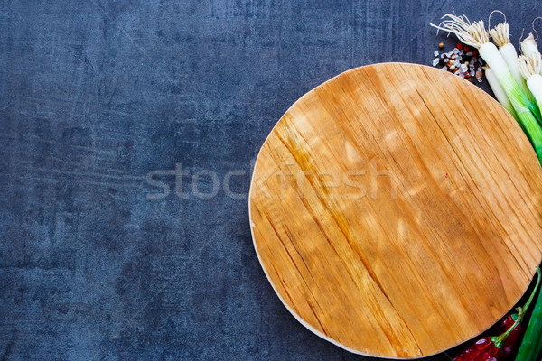 [[stock_photo]]: Ingrédients · cuisson · bois · planche · à · découper · saine