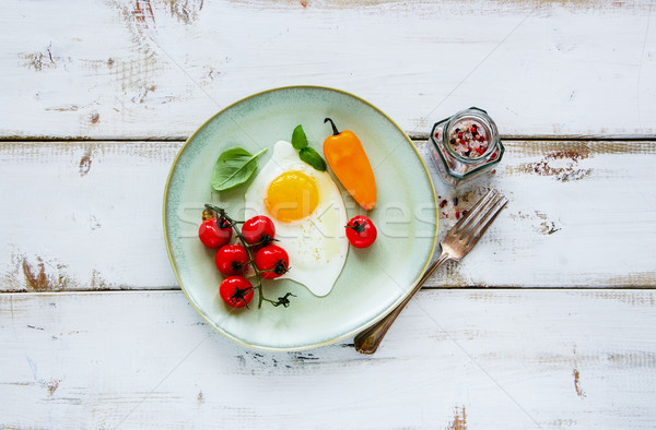 Tasty breakfast set Stock photo © YuliyaGontar