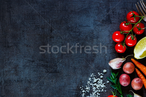 Organic vegetables for cooking Stock photo © YuliyaGontar