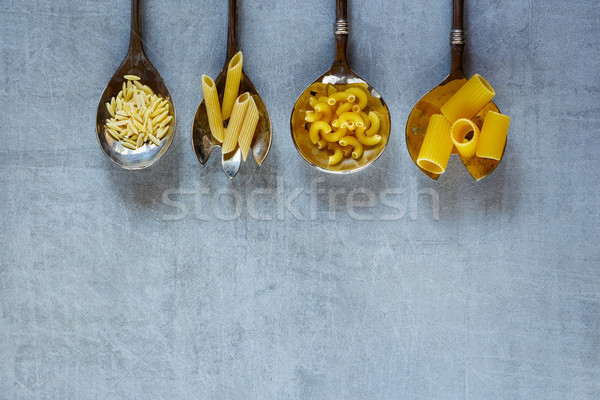 Foto d'archivio: Pasta · vecchio · metal