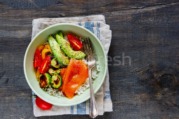 Stock photo: Buddha power bowl