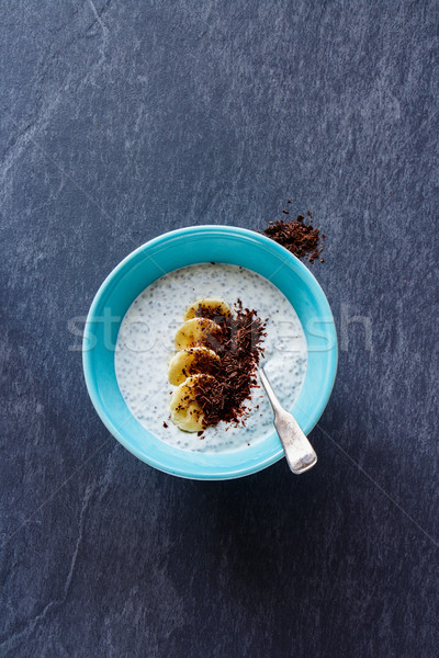 Chia seed pudding Stock photo © YuliyaGontar