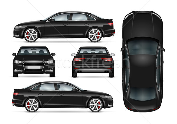 Vector car illustration Stock photo © YuriSchmidt