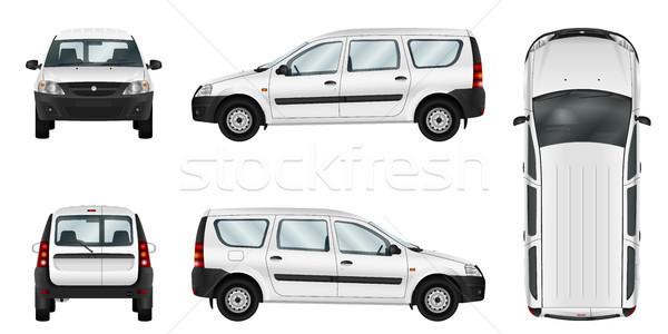 Car vector template. Stock photo © YuriSchmidt