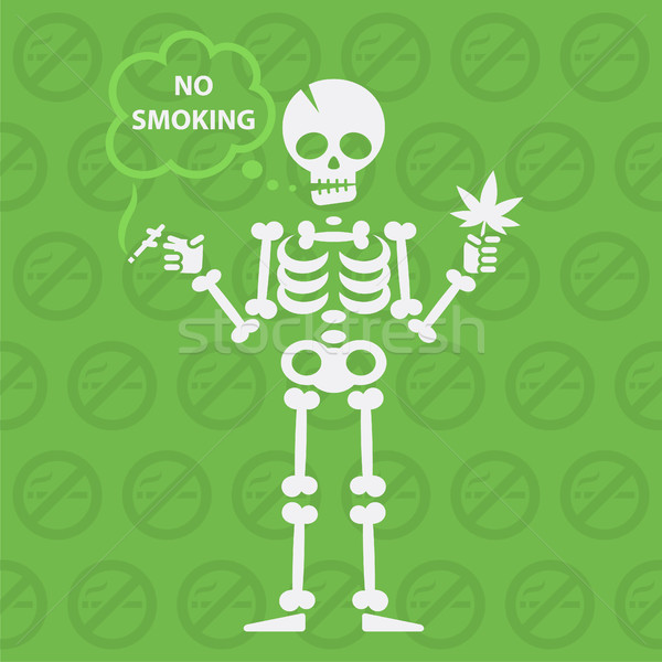 Concept on theme no smoking Stock photo © yuriytsirkunov