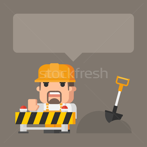 Stock photo: Concept construction works