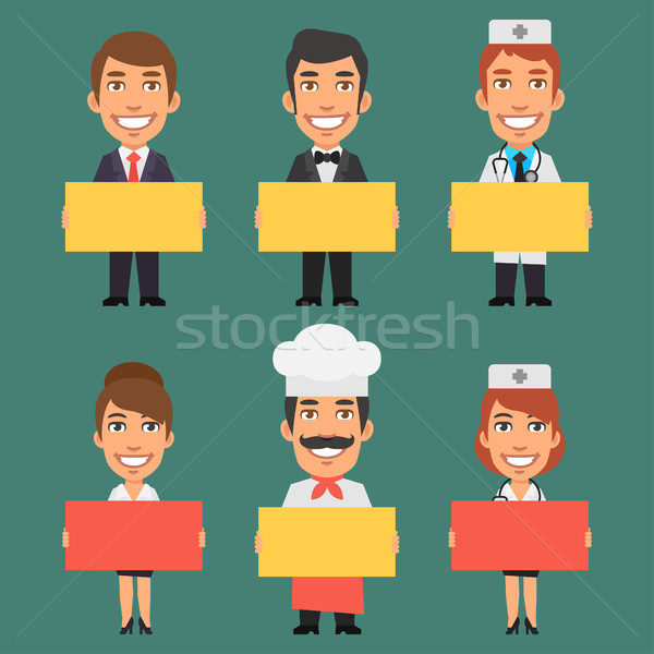 Stock photo: Characters Different Professions Part 4