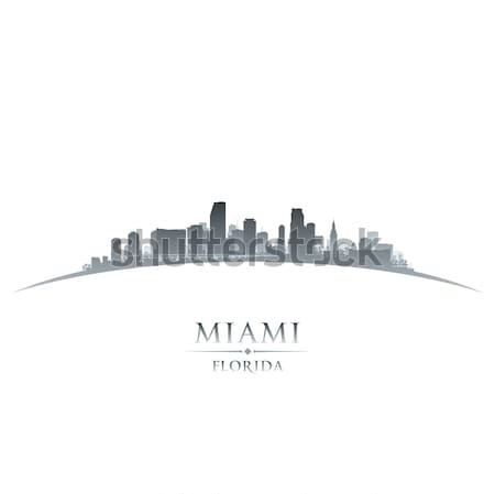 Нового Орлеана Луизиана Skyline подробный вектора силуэта Сток-фото © Yurkaimmortal