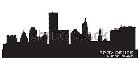 Liverpool, England skyline. Detailed vector silhouette Stock photo © Yurkaimmortal