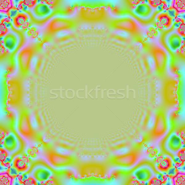 Colorful Fractal Background. A fractal is a natural phenomenon o Stock photo © yurkina