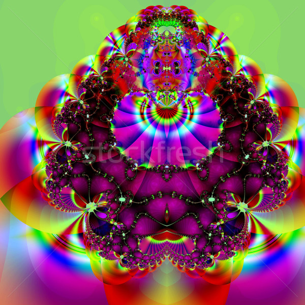 Farbenreich natürlichen Phänomen mathematische Set Stock foto © yurkina