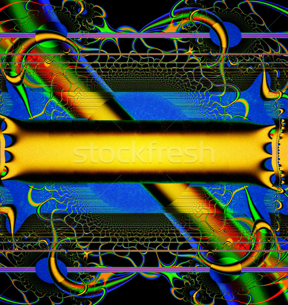 Kolorowy fractal naturalnych zjawisko matematyczny zestaw Zdjęcia stock © yurkina