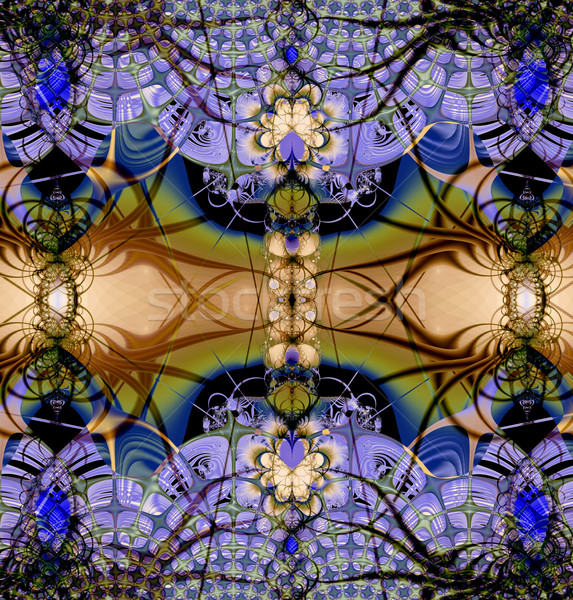 Colorido fractal naturalismo fenómeno matemático conjunto Foto stock © yurkina