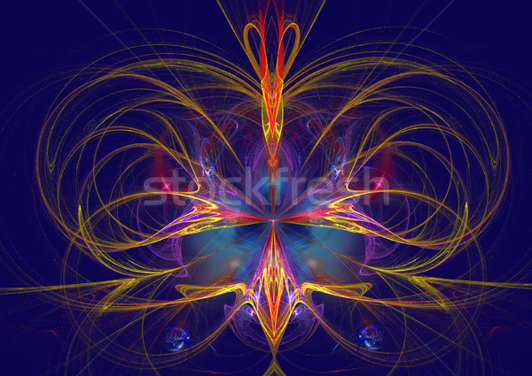 Farbenreich natürlichen Phänomen mathematische Set Stock foto © yurkina